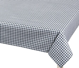 Ubrus BERTA - Šedá,Bílá - 100x100 cm