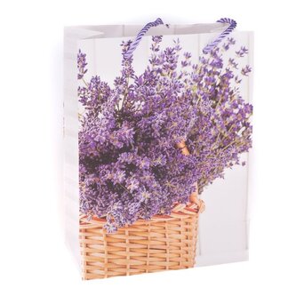 Papírová taška 24x18 cm - sada 12ks, 0/60