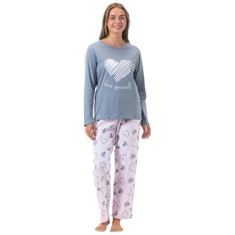 Dámské pyžamo Gaubert vícebarevné (GB-2801) XXL