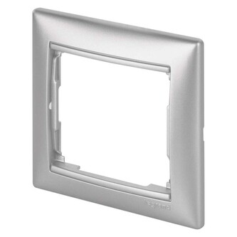 Legrand Valena rámeček, stříbrný