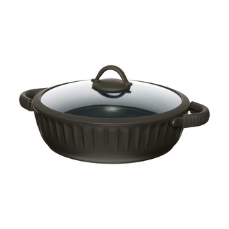 RESTO 94006 Nízký hrnec s pokličkou 28 cm, 4.2l (ASCELLA) RESTO 94006 Nízký hrnec s pokličkou 28 cm, 4.2l (ASCELLA)