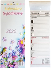 Kalendarz ścienny tygodniowy 2026 \n KTY