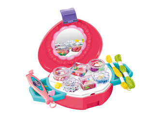 Tvorba náramků set v kabelce 19cm