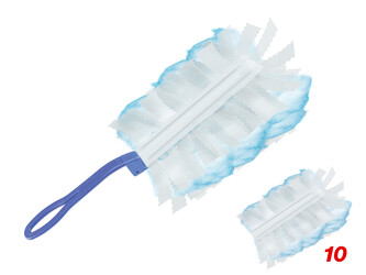 Beper C203PUL004 Swan Duster Kit násada + prachovka 10ks