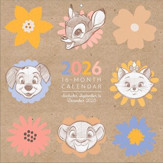 DISNEY CLASSICS - Broschürenkalender im Format 30 x 30