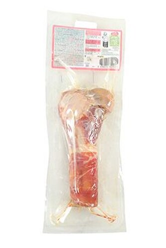 Pochoutka pes Kost Serrano poloviční 250g Zolux