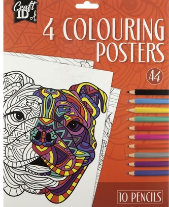 omalováky A4, pastelky Zvířata omalováky A4, pastelky Zvířata