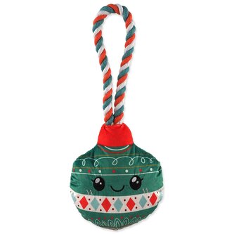 Hračka Dog Fantasy Winter Tale ozdoba vánoční pískací, zelená 30cm Hračka Dog Fantasy Winter Tale ozdoba vánoční pískací, zelená 30cm