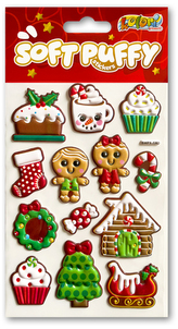 Naklejki Puffy Christmas Cookies SWPX-3203 Kolori, Penmate