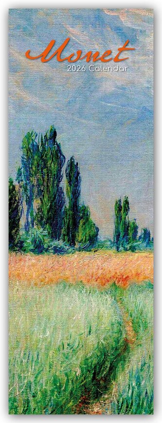 Monet - Claude Monet - Slimline-Kalender 2026 Monet - Claude Monet - Slimline-Kalender 2026