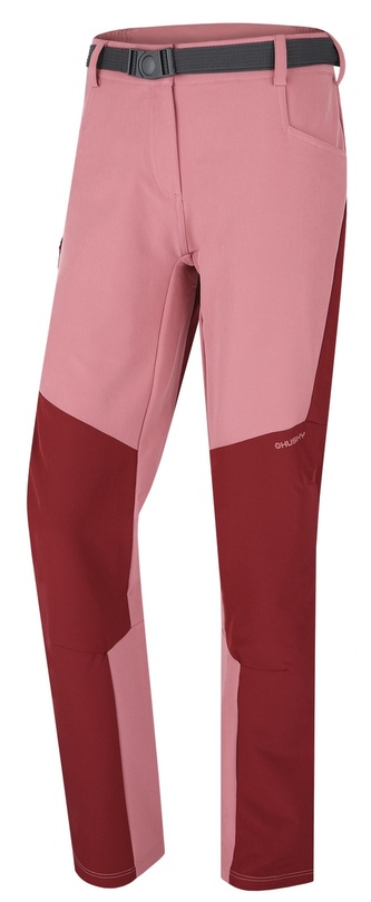 Dámské outdoor kalhoty Keiry L bordo/pink - XXL