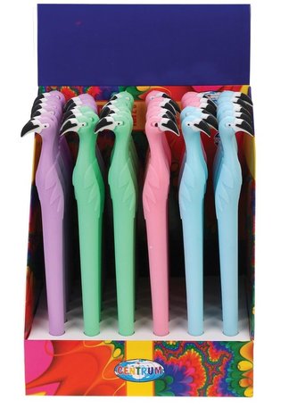 Długopis kulkowy Flaming 80340 nieb. (36szt)