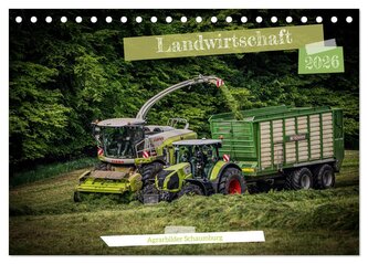 Landwirtschaft 2026 (Tischkalender 2026 DIN A5 quer), CALVENDO Monatskalender Landwirtschaft 2026 (Tischkalender 2026 DIN A5 quer), CALVENDO Monatskalender