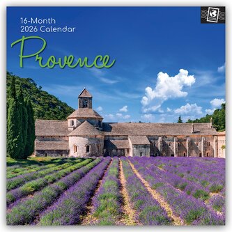Provence 2026 - 16-Monatskalender