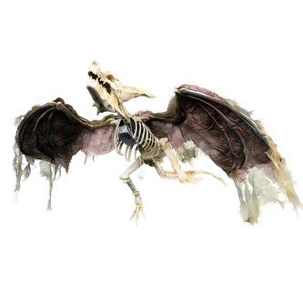 Halloween kostra draka, 90 cm