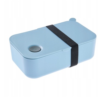 Svačinkový box Luna - 0,9 l, modrý; modrá; plast Svačinkový box Luna - 0,9 l, modrý; modrá; plast