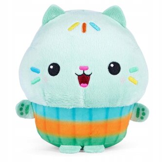 Gabby's Dollhouse, zelená kočička, plyš 25 cm