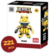 Klocki Heros! Yellow Car Soldier, 219 elementów. 6+, Nice