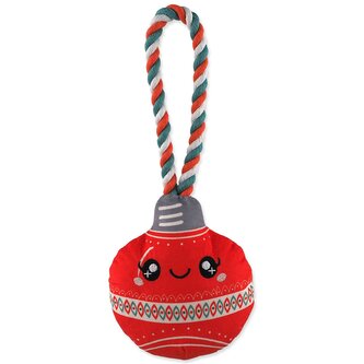 Hračka Dog Fantasy Winter Tale ozdoba vánoční pískací, červená 30cm Hračka Dog Fantasy Winter Tale ozdoba vánoční pískací, červená 30cm