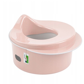 Nočník 3 v 1 s protiskluzem - růžový; růžová; plast Nočník 3 v 1 s protiskluzem - růžový; růžová; plast