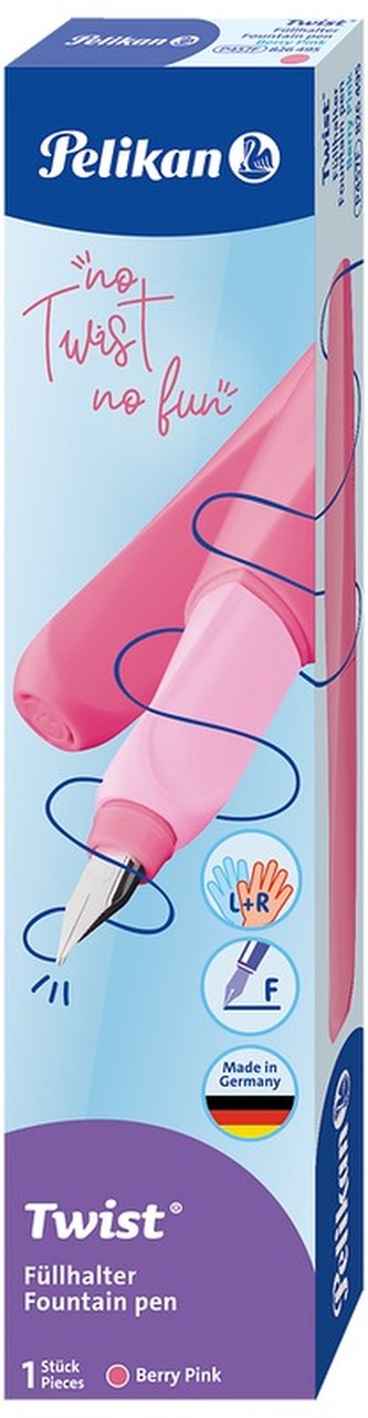 Pióro wieczne Twist F Berry Pink, Pelikan
