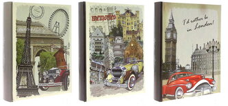 Album kieszeniowy szyty 10x15cm, 200 zdjęć, KD46200OLDWEST, Gedeon