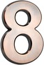 Číslo domovní samolepící ABS 70x100mm bronz #8