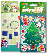 Naklejki Puffy Fun with Christmas Tree SWPX-2104 Kolori, Penmate