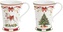 Sada porcelánových hrnků Christmas Tale