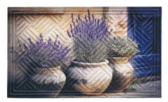 DuraHome Rohož guma & pp, Color K1, 45x75 cm