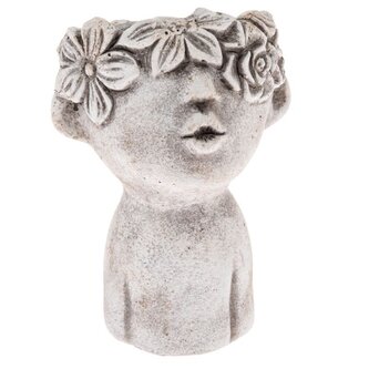 Betonový květináč - hlava, 0/4