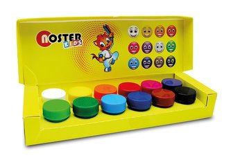 Farby plakatowe 12 kolorów NOSTER