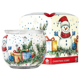 ARÔME Svíčka 90 g, ve skle a flower boxu, Christmas Scent