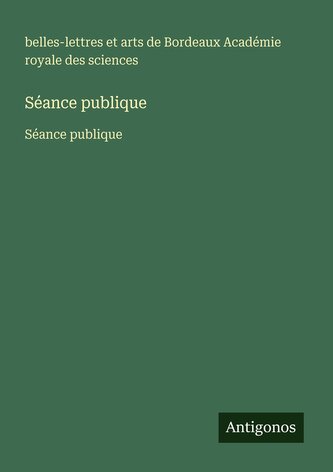 Séance publique