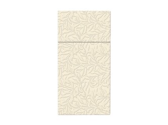 Ubrousková kapsa 16ks Inspiration floral champagne 40x40 cm