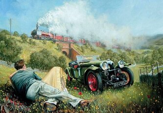 GIBSONS Puzzle Láska na venkově 500 dílků