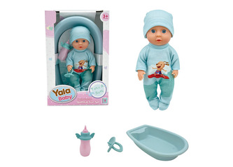 Miminko s vaničkou modré 20cm Miminko s vaničkou modré 20cm