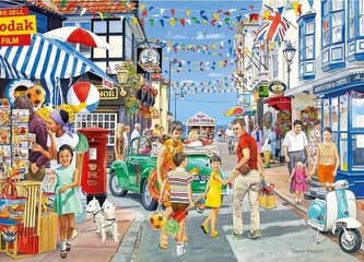 GIBSONS Puzzle Cesta na pláž 1000 dílků