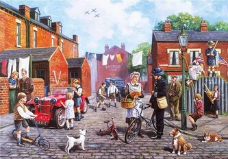 GIBSONS Puzzle Británie ve válce 500 dílků