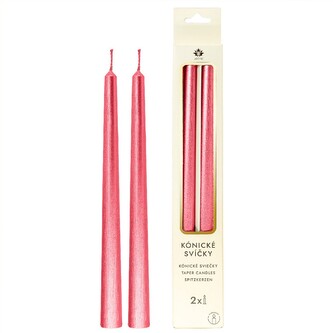 ARÔME Kónické svíčky Červené