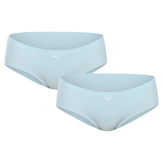 2PACK dámské kalhotky Puma bezešvé modré (100001012 021) S