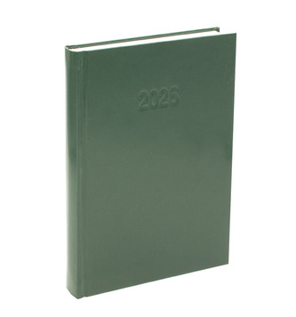 Kalendarz książkowy INFO A5 zielony 2026
