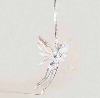 Závěsná dekorace | BIJOU | průhledná víla | 13 cm | 755057