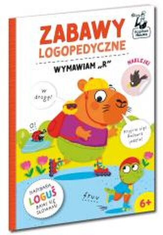 Wymawiam "r". Kapitan Nauka. Zabawy logopedyczne. Kapibara Loguś