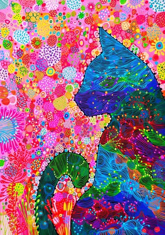 ENJOY Puzzle Toulavá kočka 2000 dílků