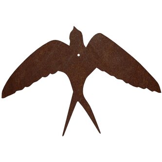 Zahradní dekorace vlaštovka v letu 30 x 22 cm, corten CORGARDEN 1050 Zahradní dekorace vlaštovka v letu 30 x 22 cm, corten CORGARDEN 1050