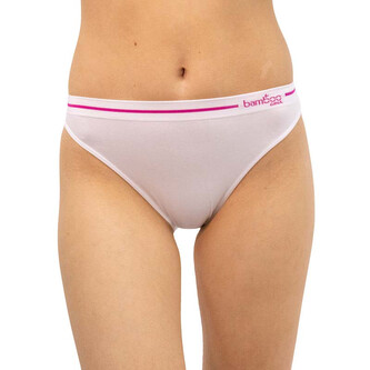 Dámské kalhotky Gina bambusové bílé (00024) S