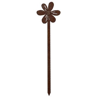 Zahradní dekorace květina 1, 65 x 16 cm, corten CORGARDEN 1053 Zahradní dekorace květina 1, 65 x 16 cm, corten CORGARDEN 1053