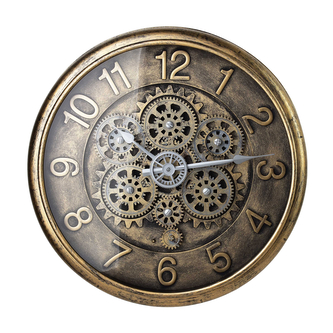 RAMSEY Zegar 40x40x7,5cm ruchomy cichy mechanizm