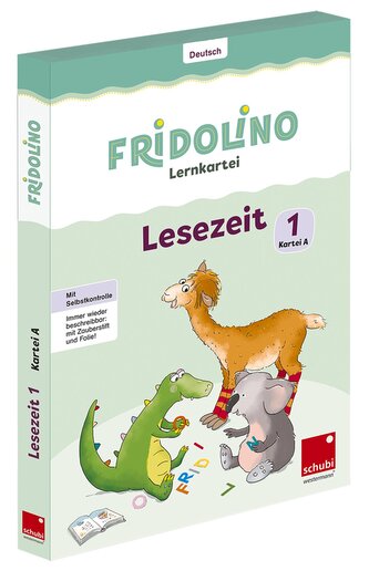 Fridolino-Lernkartei. Lesezeit 1. Schuljahr (Box A)